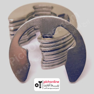 خار سه‌ گوش استیل DIN 6799 | خار فنری استیل 304 برای شفت و شیار