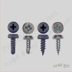پیچ سازه به سازه سرمته‌ - تیز